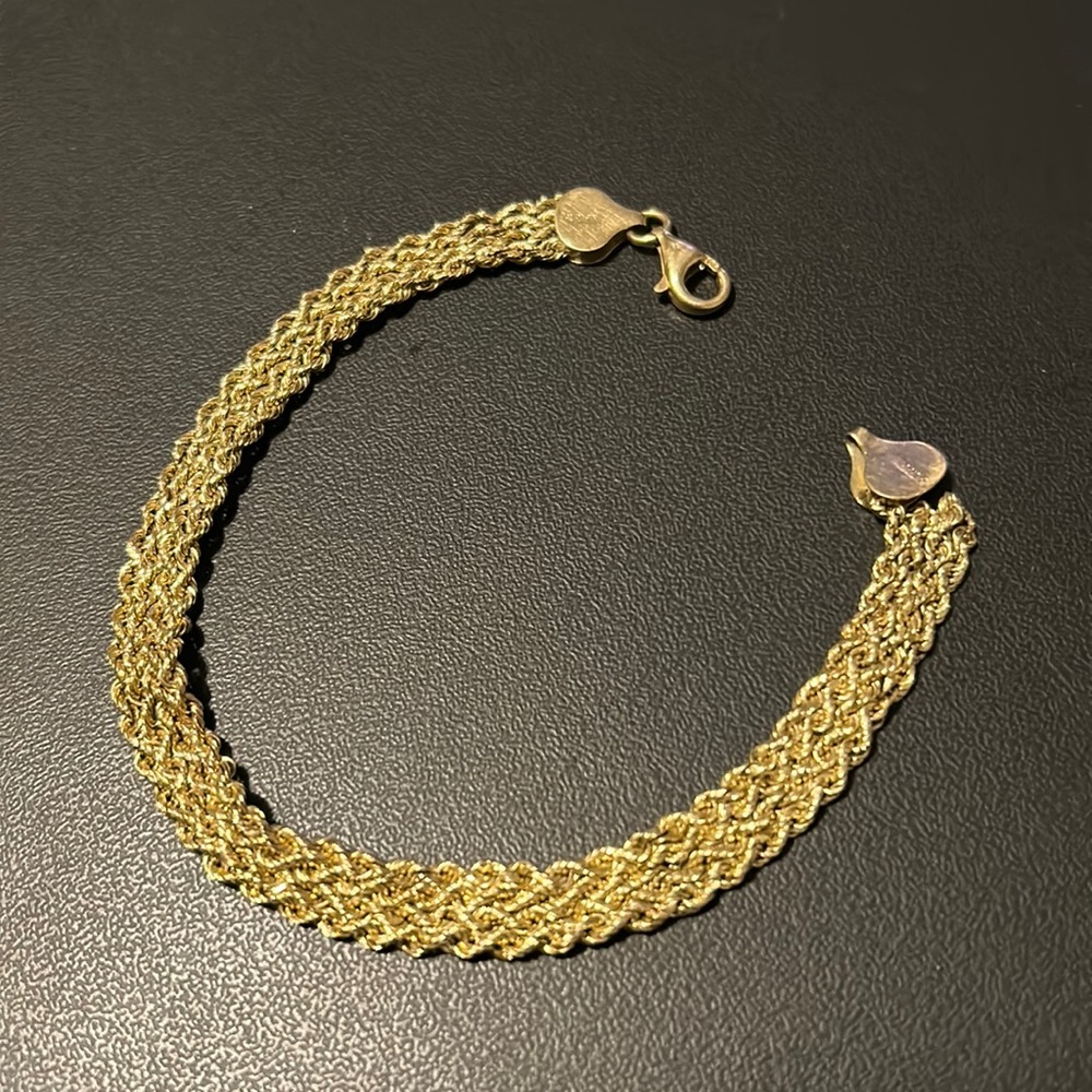 AURAFIN 10k Gold Bracelet